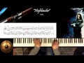 Highlander - Michael Kamen - Piano Solo Cover