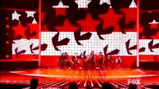 Intensity live show Kids In America on X Factor USA 2011