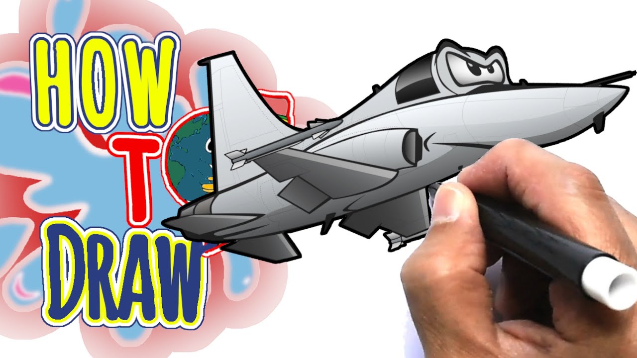 Drawing an Airplane | JET PLANE | Easy Things to Draw | Coloring Pages | DrawingwithKIDS
