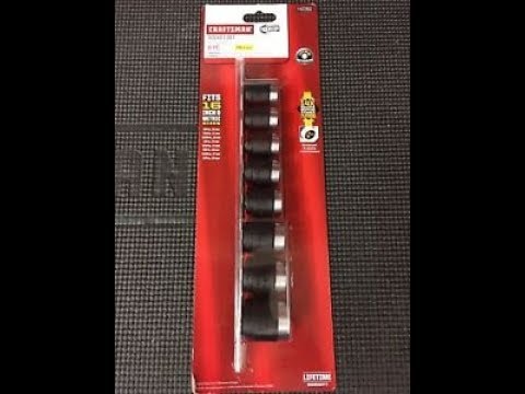 Craftsman 8 Point Socket Set