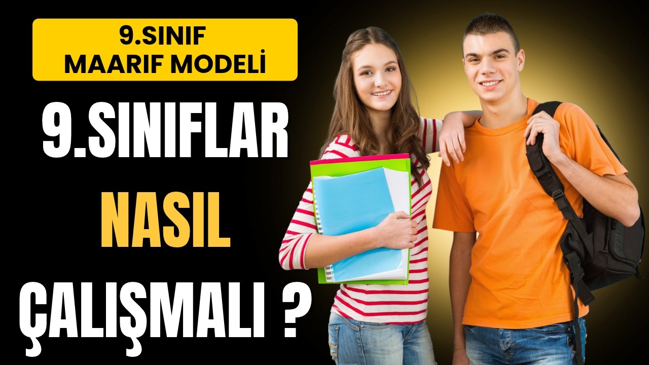 9.Sınıf (Maarif Modeli) Nasıl Çalışılır? Çalışma Programı Nasıl Yapılır? Dikkat Derece Yaptırır 🚀