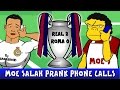 Real Madrid vs AS Roma 2-0 (UEFA Champions League Parody Highlights 15/16 Ronaldo Cartoon)