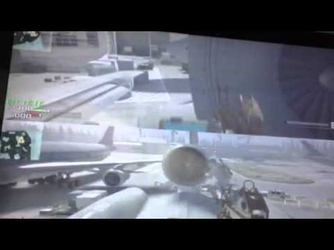 comment monter sur l'avion dans terminal mw2