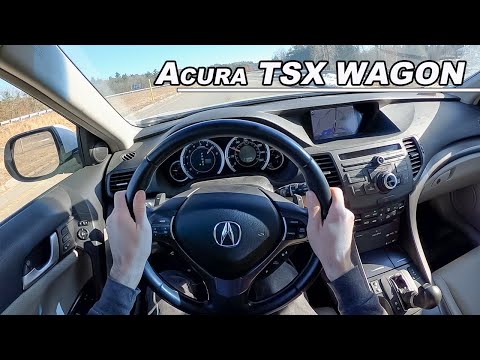 Acura TSX Sport Wagon -The Unicorn Honda You NEED To Drive! (POV Binaural Audio)