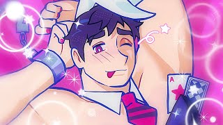 Cover art for rabbit hole ラビットホール 【ft. 黒昴宿】【Diffsingerカバー】(+CC)