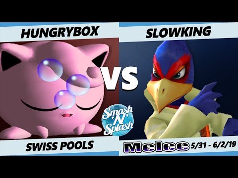SNS5 SSBM - Liquid'Hungrybox (Jigglypuff) Vs. LAGr | Slowking (Falco) Smash Melee Tournament Pools