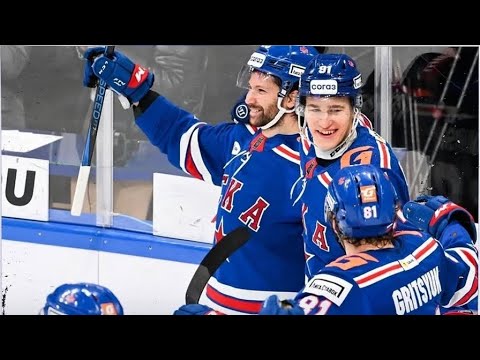 SKA Saint-Petersburg vs Metallurg Magnitogorsk 4-2 KHL 2025