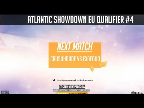 Atlantic Showdown EU Qualifier #4 - Ro32 Crusuhdude vs ExAequo Overwatch
