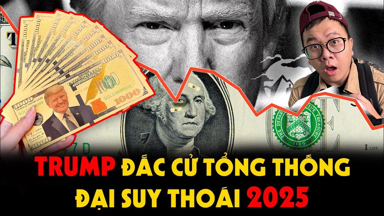 Ông Trump sẽ đối đầu với Đại Suy Thoái 2025 khi đắc cử Tổng Thống??? | U.S Recession