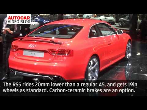 Geneva Motor Show: Audi RS5 by autocar.co.uk
