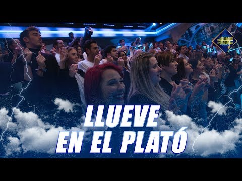 Recreamos la lluvia con nuestro público - El Hormiguero