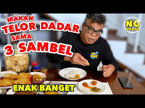 MAKAN TELOR DADAR SAMA 3 SAMBEL - KANE TENGAB