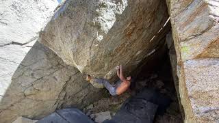 Video thumbnail de Where the red fern grows, V11. Lake Tahoe