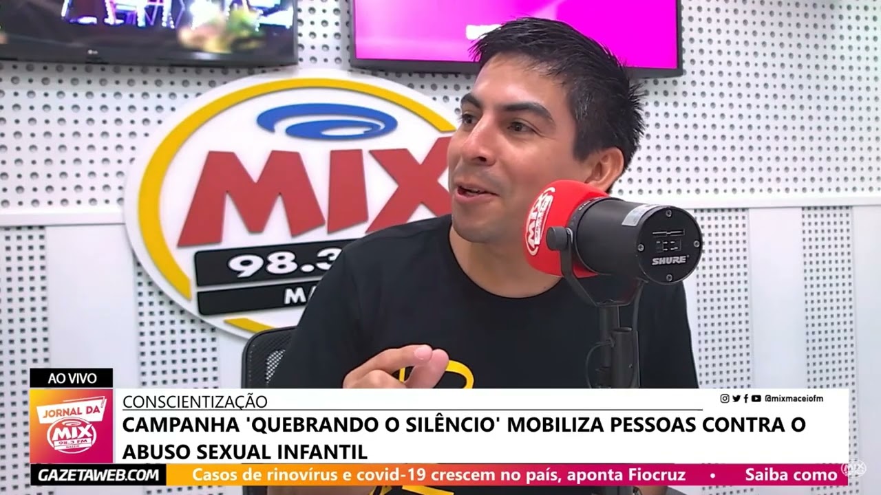 Rádio MIX Maceió | Quebrando o Silêncio nas escolas e na orla da capital