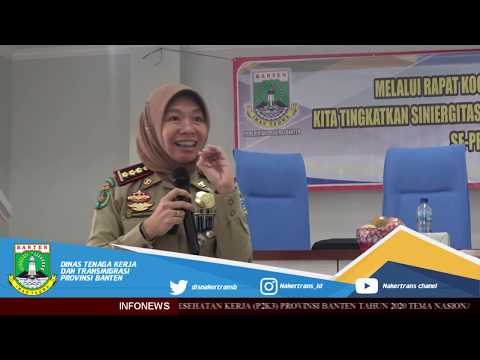    RAPAT KOORDINASI PENGAWAS KETENAGAKERJAAN SE-PROVINSI BANTEN TAHUN 2020