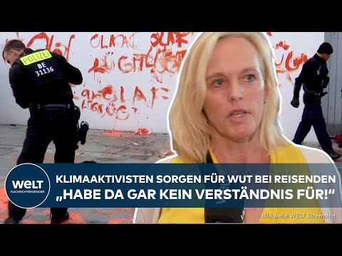 Video Thumbnail: LETZTE GENERATION: Flughafen Köln/Bonn Blockade! Klimakleber sorgen für verärgerte Reisende