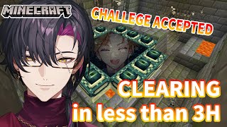 【Minecraft Solo Clear】Beating Wilson's Score 2:58:24【NIJISANJI EN | Vezalius Bandage】