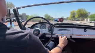 1963 Alfa Romeo Giulia Spider Ride Along