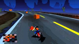 Crash Bandicoot: Warped 105% Walkthrough HD - Part 15: Road Crash