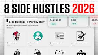 8 Best Side Hustles To Make A LOT of Money in 2026 (Updated)