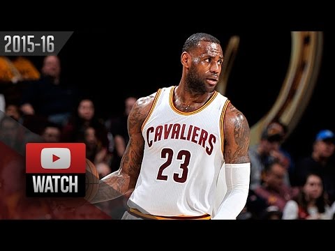 LeBron James Triple-Double Highlights vs Kings (2016.02.08) - 21 Pts, 10 Ast, 10 Reb