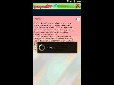 Recetas para adelgazar rápido Video