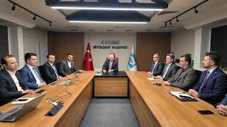 Başkan Büyükkılıç Kayseri'nin Ulaşım Geleceğini Bugünden Planlıyor