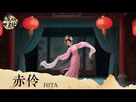 HITA《赤伶》「 臺下人走過 不見舊顏色 臺上人唱著 心碎離別歌 情字難落墨 她唱須以血來和」 [Chinoiserie] ♫ 熱門古風歌曲♫動態歌詞