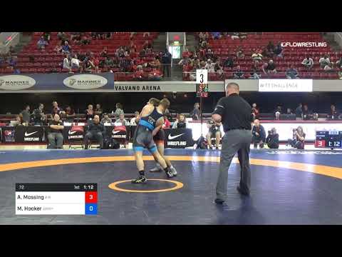 72 Kg Rr Rnd 3 Alex Mossing Air Force Regional Training Center Vs Michael Hooker Army WCAP