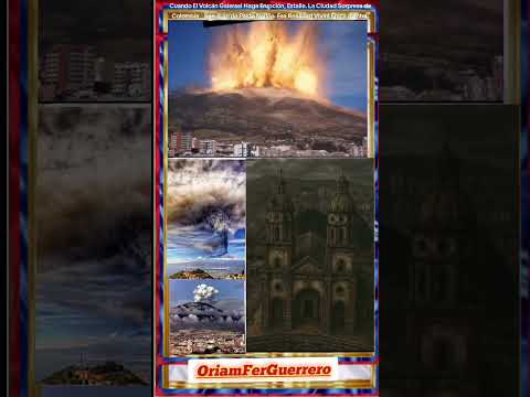 La Gran Erupción del Volcán Galeras En San Juan de Pasto 🏞️ Nariño🔰 Ciudad Sorpresa de Colombia 🇨🇴🕊️