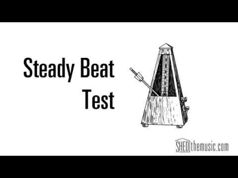 Improve Your Groove // Steady Beat Test