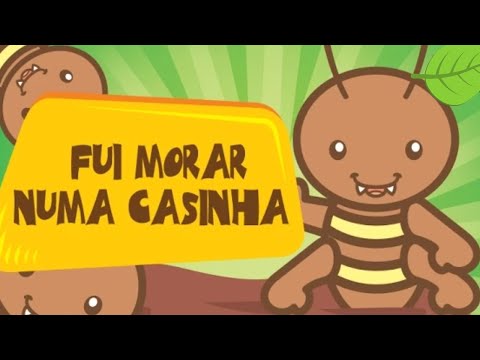 FUI MORAR NUMA CASINHA (cantiga) 🏡🦎 | Música Infantil | Animazoo kids