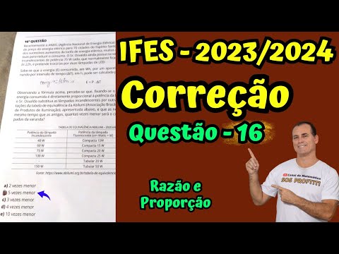 (IFES-2023/2024)-Questão 16 - Recentemente a ANEEL divulgou que o índice de reajuste de preço da...