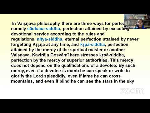 Level 3 Nectar Of Devotion class on 8.1.22 at 6am
