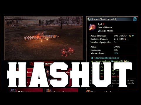 Chaos Dwarf MAGIC: Lore of Hashut Showcase (All Spells & Effects)