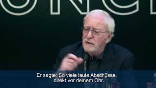 Michael Caine (Live!) 4 Anekdoten (mit deutschen UT)