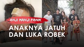 Anji Panik Anaknya Jatuh dan Alami Luka Robek di Kening, akan Dioperasi hingga Harus Dibius Total