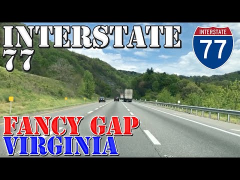 I-77 North - Fancy Gap - Virginia - Highway Drive