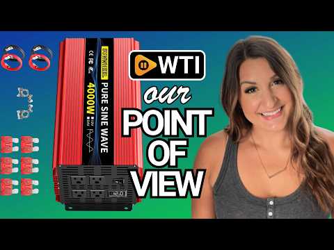 SUNWHEEL 4000W Pure Sine Wave Inverter - WTI product video review