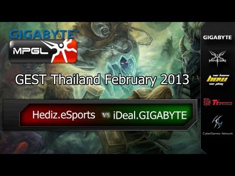 CGnetworkTV l GEST TH Feb 2013 - Hediz.eSports vs iDeal.GIGABYTE