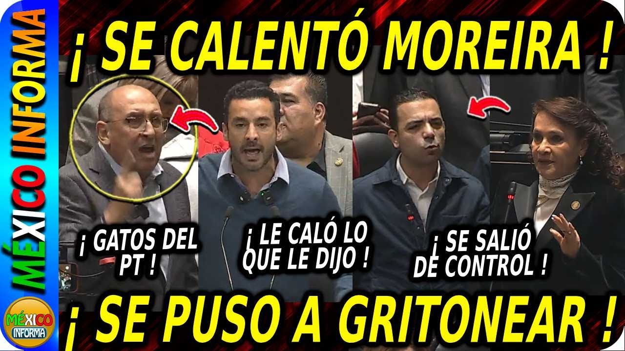 SE CALENTÓ LA SESIÓN. MOREIRA SE PUSO A GRITONEAR. DOLORES PADIERNA PIDIÓ ORDEN EN LA CÁMARA.