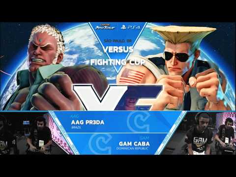 SFV: AAG | Pr3da vs GAM | Caba - LATAM Finals 2017 Top 8 - CPT 2017