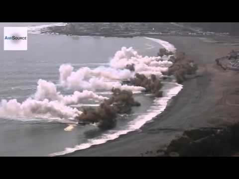 MASSIVE Korea & U S Marines Amphibious Beach Landing