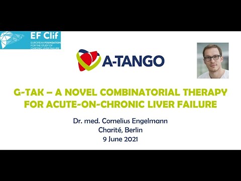 A-TANGO - Introducing G-TAK, a novel combinatorial therapy for cirrhosis & ACLF, Cornelius Engelmann