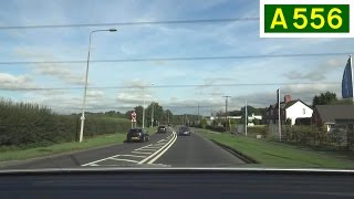 preview picture of video 'A556 - Sandiway to Kelsall - Rear View'