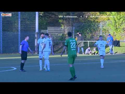 2022 11 13  FV N'rh  2022 23 Landesliga Gr 3 SP12 VFB Frohnhausen vs  DJK Adler Union Frintrop