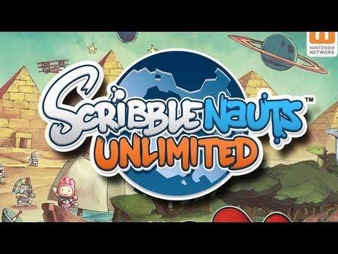 CGR Undertow - SCRIBBLENAUTS UNLIMITED review for Nintendo Wii U