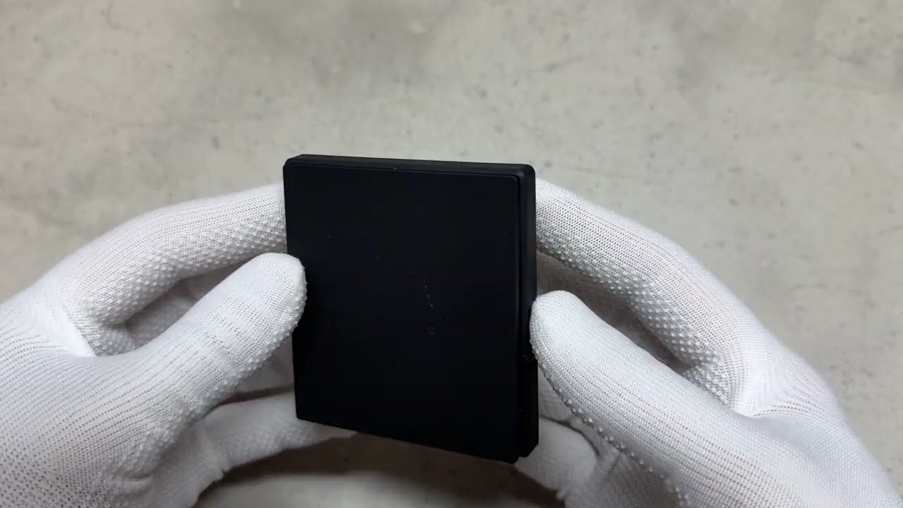 Вимикач одноклавішний вугільно-чорний VIDEX NOTA (VF-NT-SW1-BL)