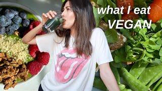 what I eat in a weekend (plant-based)