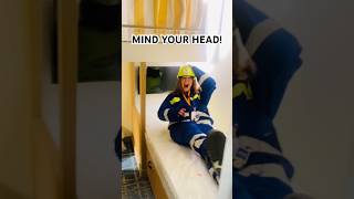LIVE & EXCLUSIVE: FUNNY HARD HAT MISHAP! (Shipyard tour of new Royal Caribbean ship)